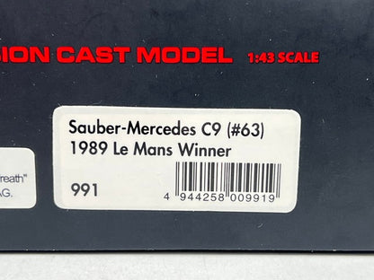 1:43 HPI 991 Sauber Mercedes C9 1969 Le Mans Winner #63