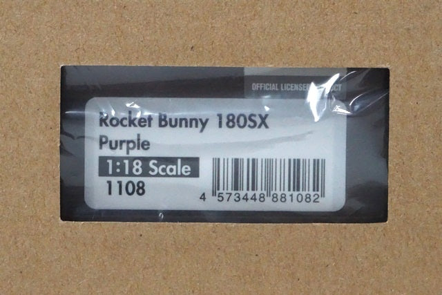 1:18 ignition model IG1108 Rocket Bunny 180SX Purple