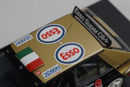 1:43 HPI 8062 Lancia Delta HF Integrale ESSO 1993 San Remo #12 Black x Gold
