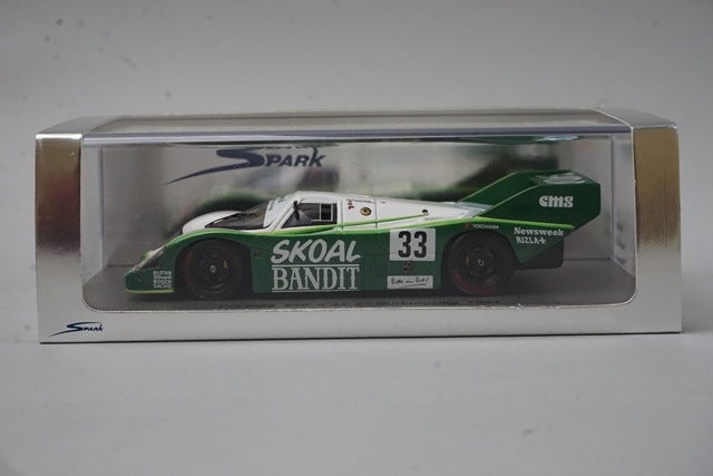 1:43 Spark NA009 Porsche 956 Nürburgring 2nd 1984 #33 D.Hobbs / T.Boutsen
