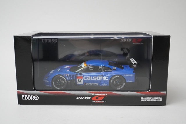 1:43 EBBRO 44324 Nissan Calsonic Impul GT-R Super GT500 2010 #12 model car