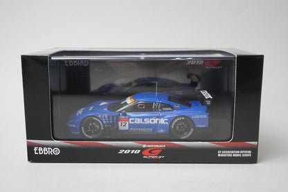 1:43 EBBRO 44324 Nissan Calsonic Impul GT-R Super GT500 2010 #12 model car