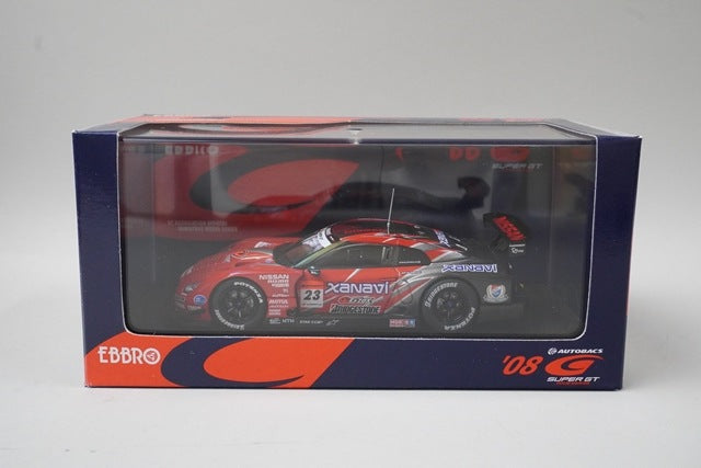 1:43 EBBRO 44044 Xanavi Nismo GT-R Super GT 500 #23 model car