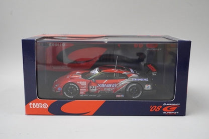 1:43 EBBRO 44044 Xanavi Nismo GT-R Super GT 500 #23 model car