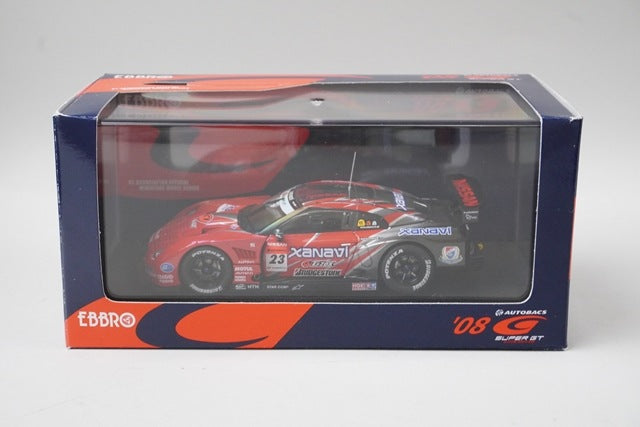 1:43 EBBRO 44127 Nissan XANAVI NISMO GT-R Fuji Super GT500 #23 model car