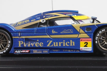 1:43 EBBRO 43821 Privee Zurich Shiden Super GT 2006 #2 model car