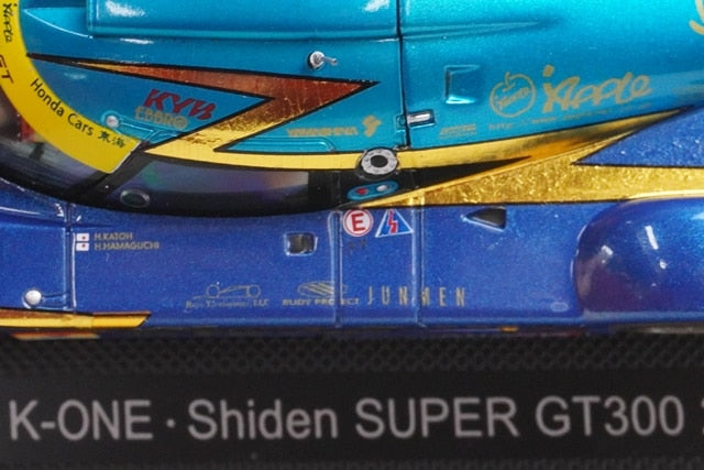 1:43 EBBRO 44421 Apple K-ONE Shiden Super GT300 2010 #2 model car