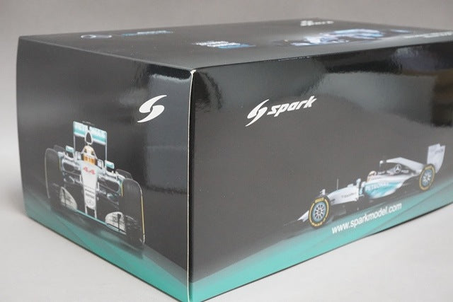 1:18 SPARK 18S179 Mercedes F1 W06 Hybrid winner American GP 2015 #44 World  Champion L.Hamilton