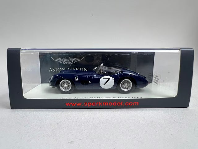 1:43 Spark S2443 Aston Martin DBR1 3rd LM 1960 #7