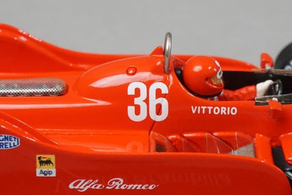 1:43 SPARK S3875 Alfa Romeo 179 Canadian GP 1979 #36 Vittorio Brambilla model car