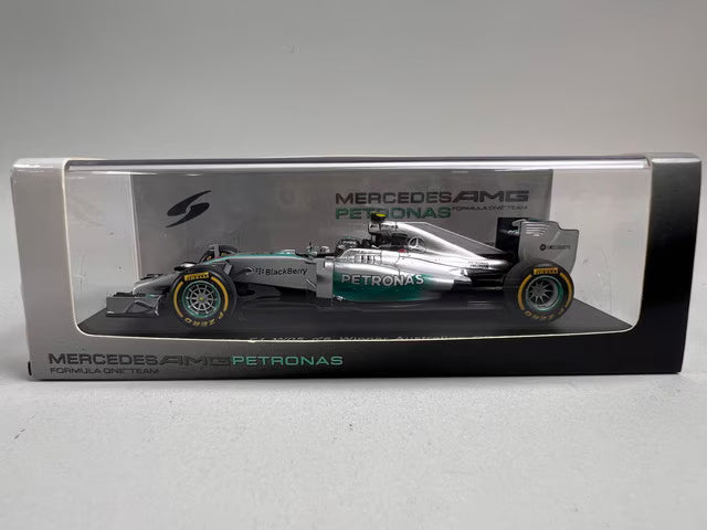 1:43 Spark S3087 Mercedes F1 W05 Australian GP Winner 2014 #6 N. Rosberg