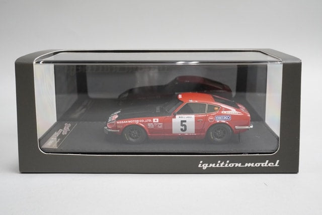 1:43 ignition model IG0215 Nissan Datsun 240Z Monte Carlo 1972 #5 model car