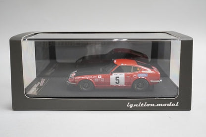 1:43 ignition model IG0215 Nissan Datsun 240Z Monte Carlo 1972 #5 model car