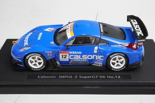 1:43 EBBRO 43796 Nissan Calsonic Impul Z Super GT500 2006 #12 model car