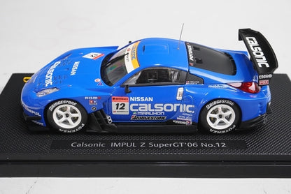 1:43 EBBRO 43796 Nissan Calsonic Impul Z Super GT500 2006 #12 model car