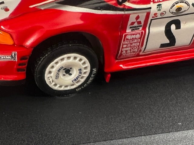 1:43 VITESSE SKM144 Mitsubishi Carisma GT SAFARI Rally Kenya 2000 #2 F. Loic S. Smeets model car