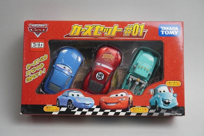Tomica Cars Set #1 Sally McQueen Mater 3-Car Set model car