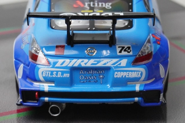 1:43 EBBRO AOR Custom Arabian Oasis Racing Team Memorial model Set model car