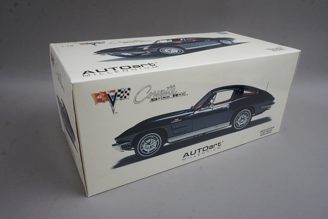 1:18 AUTOart 71181 Chevrolet Corvette Coupe 1963 Daytona Blue