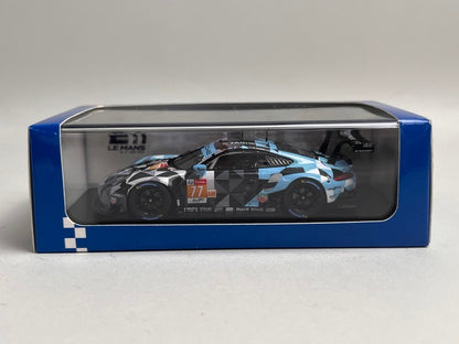 1:43 Spark S7039 Porsche 911 RSR Dempsey Proton Racing LMGTE Am class Le Mans 24 Hours Winner 2018 #77