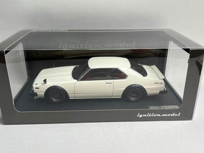 1:18 ignition model IG1080 Nissan Skyline 2000 GT-ES (C210) White