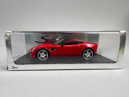 1:43 Spark S0397 Alfa Romeo 8C Spider Prototype 2005 Red