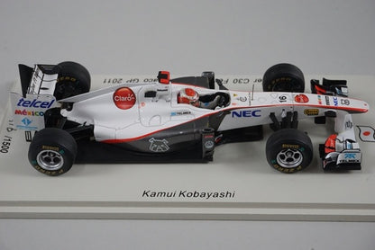 1:43 SPARK SJ005 Sauber C30 Ferrari Monaco GP 2011 #16 model car
