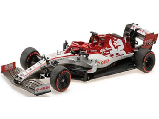 [ Back-order ] MINICHAMPS 110200207 1:18 Alfa Romeo C39 Raikkonen Steyr Mark GP 2020