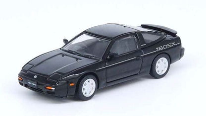[ Back-order ] INNO Models IN64-180SX-BLA 1:64 Nissan 180SX Black model car