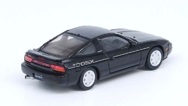 [ Back-order ] INNO Models IN64-180SX-BLA 1:64 Nissan 180SX Black model car