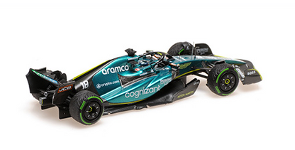 [ Back-order ] MINICHAMPS 417221718 1:43 Aston Martin AMR22 Stroll Singapore GP 2022 model car