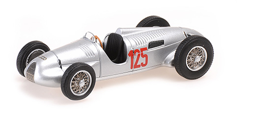 [ Back-order ] MINICHAMPS 410392125 1:43 Auto Union C/D 1939 MLLER GROSSGLOCK model car