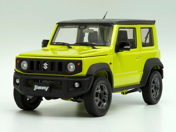 18B0009 BM Creations 1:18 Suzuki Jimny (JB74) Kinetic Yellow LHD