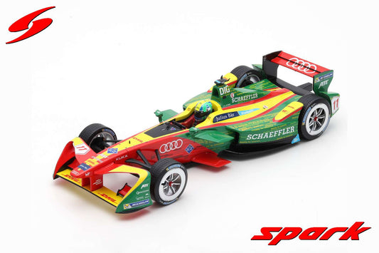 [ Back-order ] Spark 18FE03 1:18 Abt Schaeffler Audi Sport Formula E Team #11 - Champion Season 3 2016-2017 - Lucas di Grassi