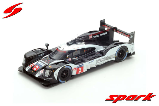 [ Back-order ] Spark 18LM16 1:18 Porsche 919 Hybrid - HY - #2 Porsche Team Winner 24H Le Mans 2016 R.Dumas - N.Jani - M.Lieb With Acrylic Cover