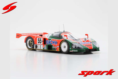 [ Back-order ] Spark 18LM91 1:18 Mazda 787 B #55 Winner 24H Le Mans 1991 V.Weidler - J.Herbert - B.Gachot With Acrylic Cover