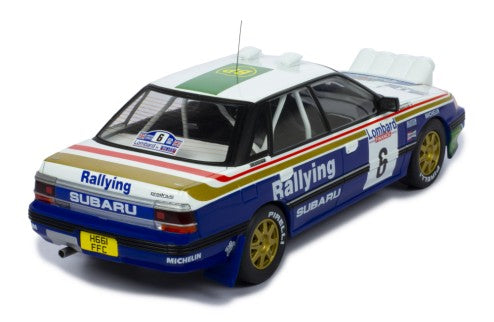 18RMC080A IXO 1:18 Subaru Legacy RS 1991 RAC Rally #6 M.Alen / I.Kivimaki