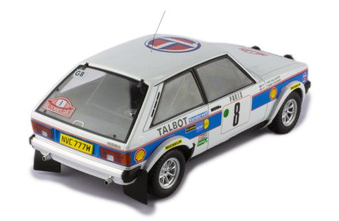 18RMC095B IXO 1:18 TALBOT SUNBEAM Lotus 1981 Monte Carlo Rally #8 H.Toivonen / F.Gallagher