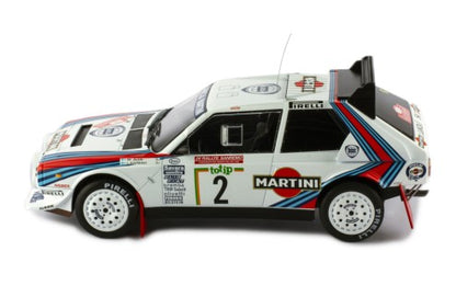 18RMC130A IXO 1:18 Lancia Delta S4 1986 San Remo Rally #2 M.Alen / I.Kivimaki