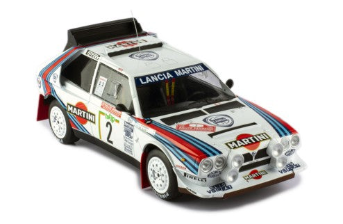 18RMC130A IXO 1:18 Lancia Delta S4 1986 San Remo Rally #2 M.Alen / I.Kivimaki