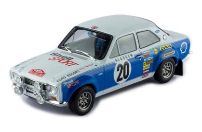 18RMC140 IXO 1:18 Ford Escort MKI RS 1600 1973 Monte Carlo Rally #20 H.Mikkola / J.Porter