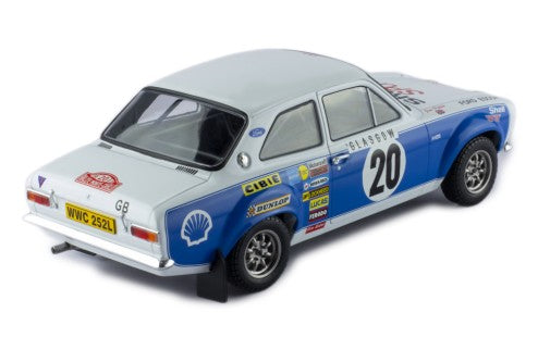 18RMC140 IXO 1:18 Ford Escort MKI RS 1600 1973 Monte Carlo Rally #20 H.Mikkola / J.Porter