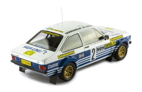 18RMC142 IXO 1:18 Ford Escort MKII RS 1800 1982 Sweden Rally #2 A.Vatanen / T.Harryman