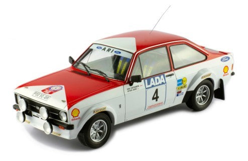 18RMC143 IXO 1:18 Ford Escort MKII RS 1800 1977 1000 Lakes Rally #4 A.Vatanen / A.Aho