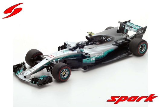 [ Back-order ] Spark 18S301 1:18 Mercedes-AMG F1 W08 #77 3rd Bahrain GP 2017 Valtteri Bottas