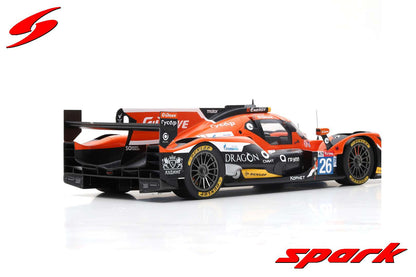 [ Back-order ] Spark 18S399 1:18 Oreca 07 - Gibson #26 G-Drive Racing - 24H Le Mans 2018 - R.Rusinov - A.Pizzitola - J-E.Vergne