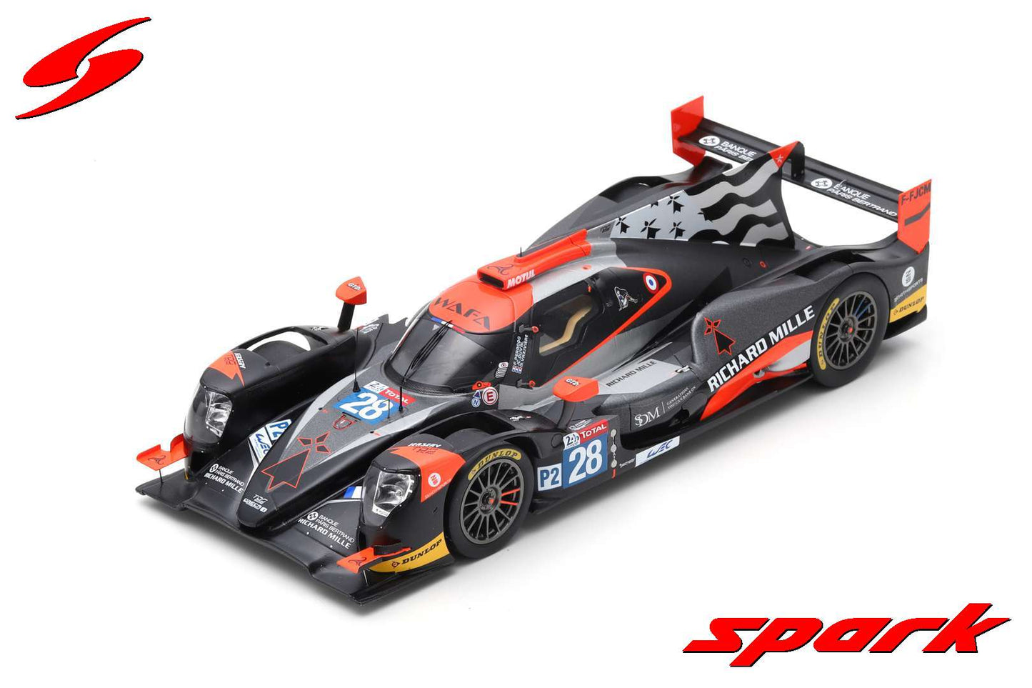 [ Back-order ] Spark 18S400 1:18 Oreca 07 - Gibson #28 TDS Racing - 24H Le Mans 2018 - F.Perrodo - M.Vaxiviere - L.Duval