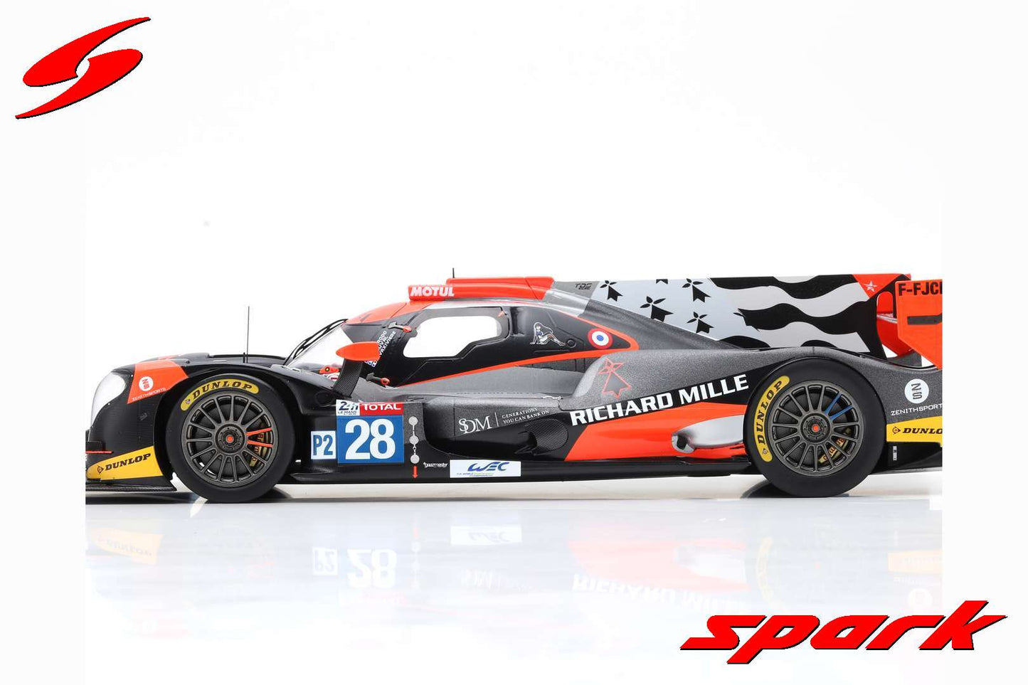 [ Back-order ] Spark 18S400 1:18 Oreca 07 - Gibson #28 TDS Racing - 24H Le Mans 2018 - F.Perrodo - M.Vaxiviere - L.Duval