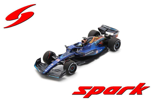 18S973 Spark 1:18 Williams F1 FW45 #23 Williams Racing Las Vegas GP 2023 A. Albon model car