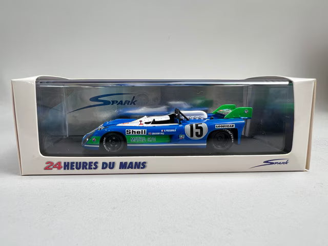 1:43 Spark 43LM72 Matra-Simca MS670 Le Mans 24H Winner 1972 #15 H. Pescarolo / G. Hill